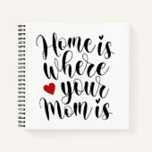 お母さんの日は家 |ノートブック ノートブック (正面)