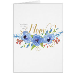 お母さんの日は特別なお花を咲かせてください