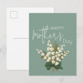 お母さんの日を祝う渓谷のリリー ポストカード (正面/裏面)