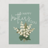 お母さんの日を祝う渓谷のリリー ポストカード (正面)