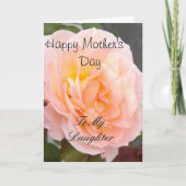 お母さんの日 カード (正面)