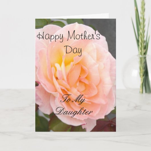 お母さんの日 カード (正面)