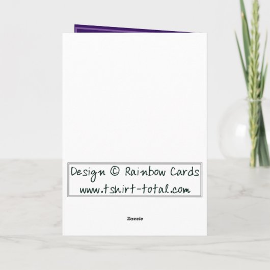 お母さんの日 カード (裏面)