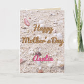 お母さんの日 カード (正面)