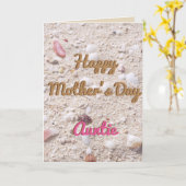 お母さんの日 カード (黄色い花)