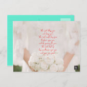 お母さんの日（民数記6:24-26） ポストカード (正面/裏面)