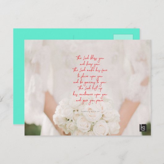 お母さんの日（民数記6:24-26） ポストカード (正面/裏面)