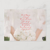 お母さんの日（民数記6:24-26） ポストカード (正面)