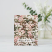 お母さんの日 花の山 フラットカード カード (スタンド正面)