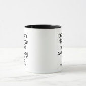 お母さんの日+面白い名言 マグカップ (中央)