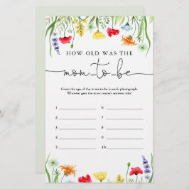 お母さんの歳はカラフル