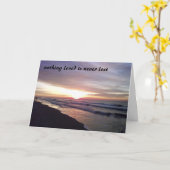 お母さんの死 カード (黄色い花)