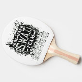 お母さんの殴打 卓球ラケット (横)