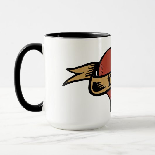 お母さんの母の日のマグ マグカップ (左)