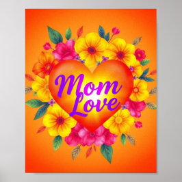 お母さんの熱い恋愛急増 ポスター