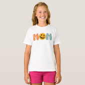 お母さんの笑顔 Tシャツ (正面フル)