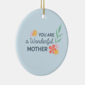 お母さんの素敵な日ね |オーナメント セラミックオーナメント (右)