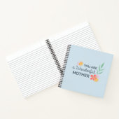 お母さんの素敵な日ね |ノートブック ノートブック (内部)