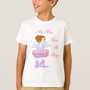 お母さんの翼のTシャツ Tシャツ