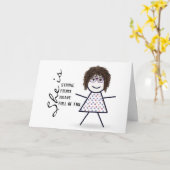 お母さんの誕生日 カード (黄色い花)