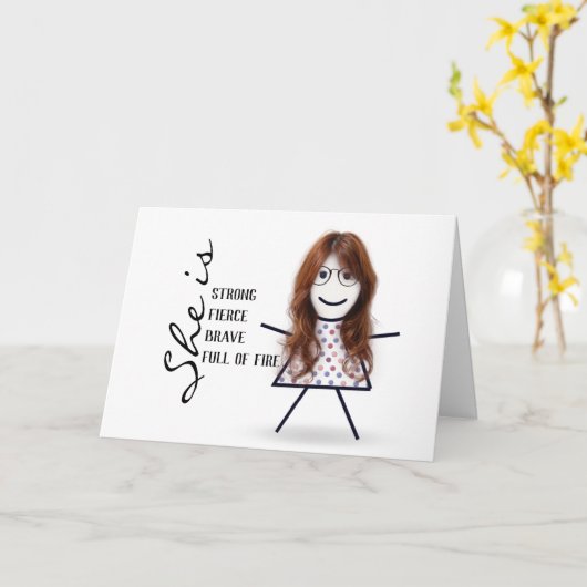 お母さんの誕生日 カード (黄色い花)