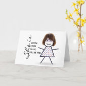 お母さんの誕生日 カード (黄色い花)
