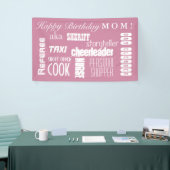 お母さんの誕生日 横断幕 (トレードショー)