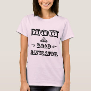 お母さんの道の操縦士のワイシャツ Tシャツ