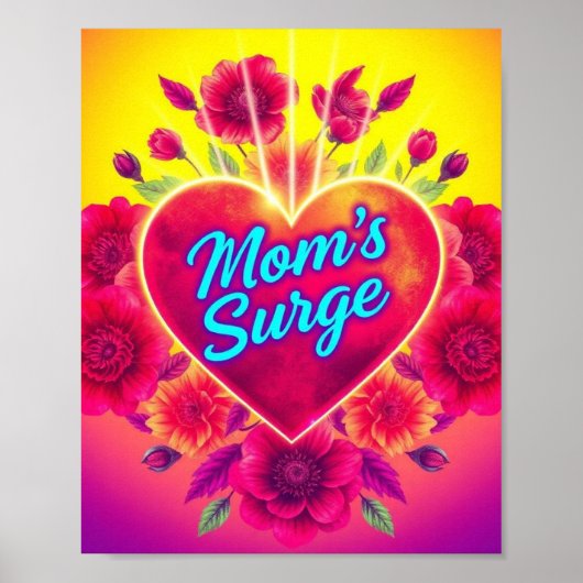 お母さんの電気恋愛サージ ポスター (正面)