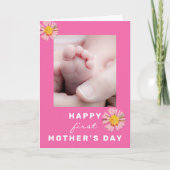 お母さんの1日目の写真を追加 カード (正面)