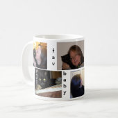 お母さんのfavの男の赤ちゃんの失敗Mooのマグ コーヒーマグカップ (正面左)