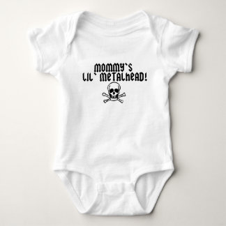お母さんのLil Metalhead ベビーボディスーツ