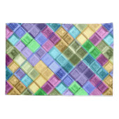 お母さんのLodenの緑の枕箱 枕カバー (裏面)