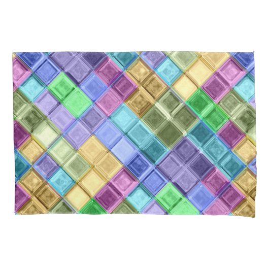 お母さんのLodenの緑の枕箱 枕カバー (正面)