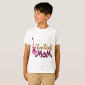 、お母さんのTシャツ揺れます Tシャツ (正面フル)