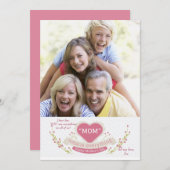 お母さんはすべてを写真カード意味します (正面/裏面)