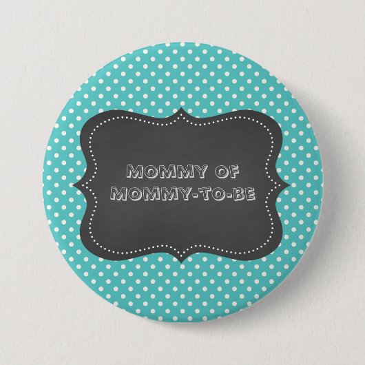 お母さんはのボタンお母さんにです 缶バッジ (正面)