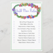 お母さんはむしろ多肉的な赤ちゃんシャワーゲームをする (正面)