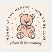 お母さんはクラブコテージ名門私立校風のーエステティックになる スクエアシール (正面)