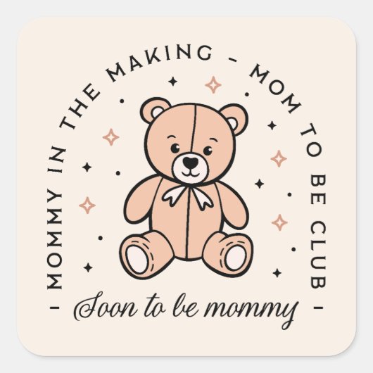 お母さんはクラブコテージ名門私立校風のーエステティックになる スクエアシール (正面)