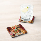 お母さんはサンタクロースに接吻します コースター (右側)