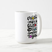 お母さんはボタン… コーヒーマグカップ (正面右)