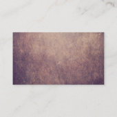 お母さんはヴィンテージの国のヒマワリを梳きます コーリングカード (裏面)