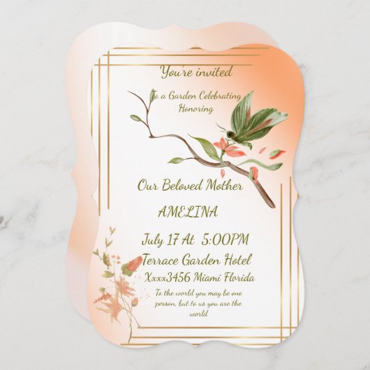 お母さんは世界そのもの カード (正面/裏面)