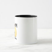 お母さんは何でも見ちゃう おもしろママ コーヒーマグ マグカップ (中央)