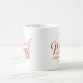 お母さんは悪いことを言う コーヒーマグカップ (中央)