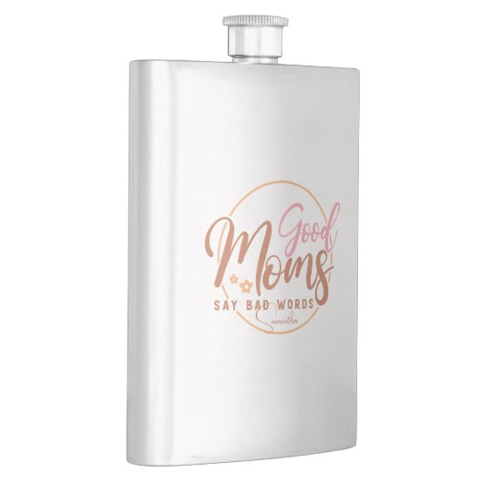 お母さんは悪いことを言う フラスク (右)