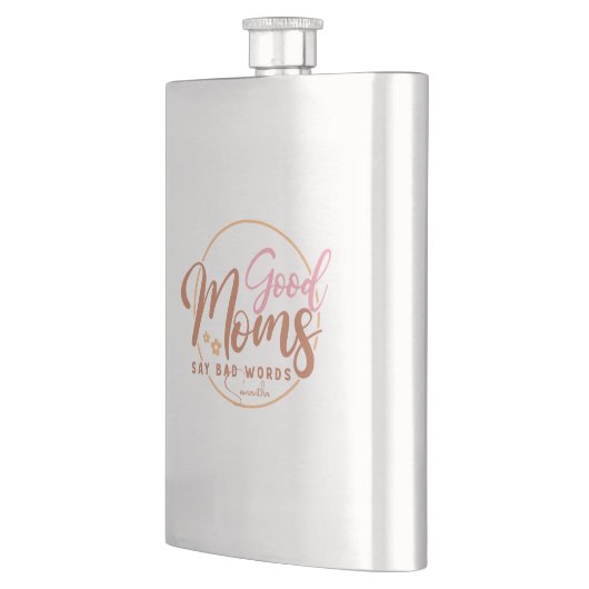 お母さんは悪いことを言う フラスク (左)