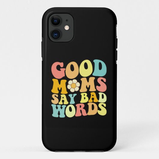 お母さんは悪口を言う グルービーな母の日 Case-Mate iPhoneケース (裏面)