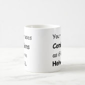 お母さんは漫画Sanを使用 コーヒーマグカップ (中央)